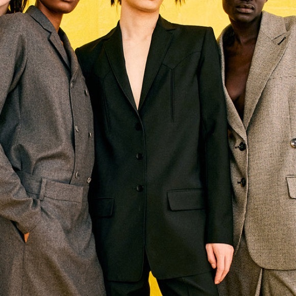 SOLD Tibi Tropical Wool Western Blazer - Picture 4 of 13